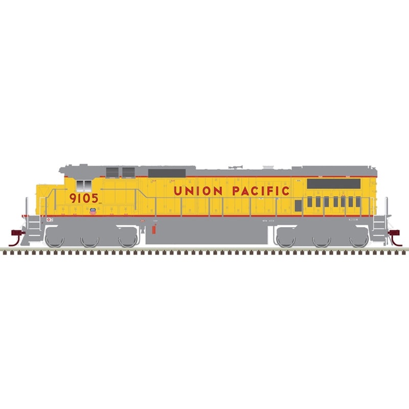 Atlas Gold HO Scale GE Dash 8-40C Union Pacific UP 9144 DCC LokSound