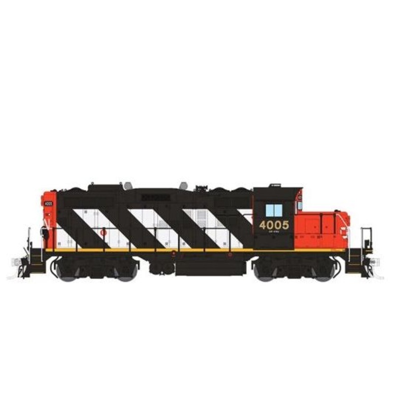 Rapido 041502 HO Scale GP9rm Canadian National "Stripes" CN 4005 with DCC and Sound