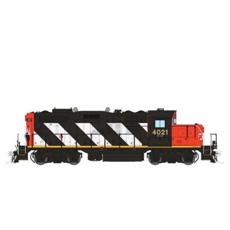 Rapido 041503 HO Scale GP9rm Canadian National "Stripes" CN 4021 with DCC and Sound