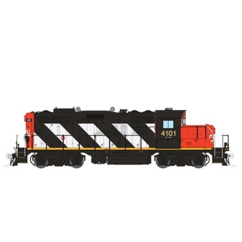 Rapido 041505 HO Scale GP9rm Canadian National "Stripes" CN 4101 with DCC and Sound