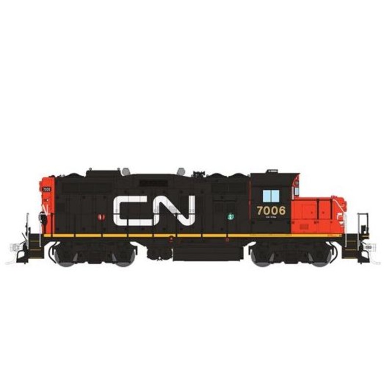 Rapido 041509 HO Scale GP9rm Canadian National "Wet Noodle" CN 7006 with DCC and Sound