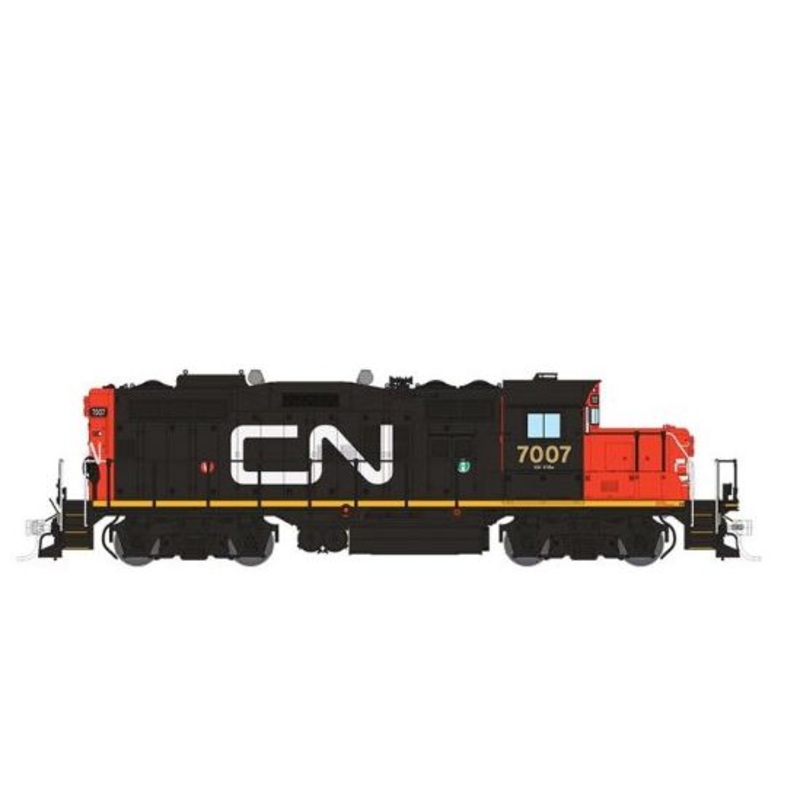Rapido 041510 HO Scale GP9rm Canadian National "Wet Noodle" CN 7007 with DCC and Sound
