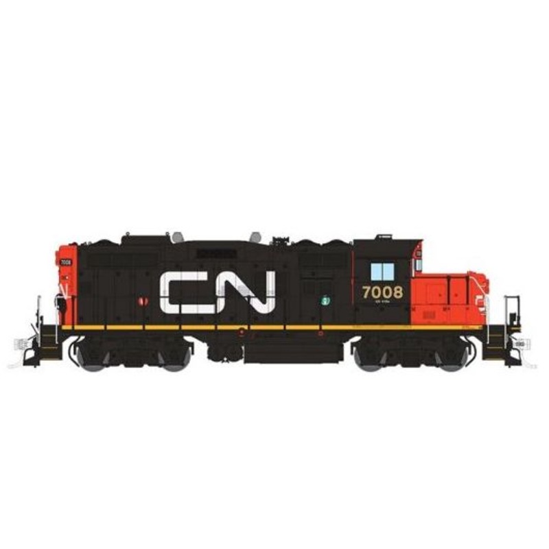 Rapido 041511 HO Scale GP9rm Canadian National "Wet Noodle" CN 7008 with DCC and Sound