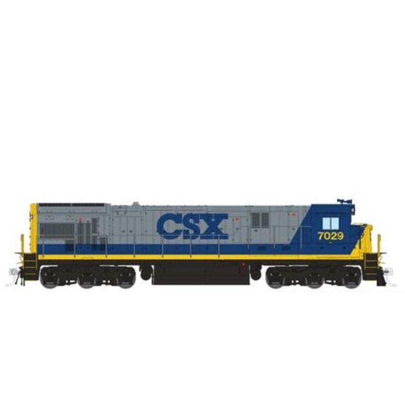 Rapido 042513 HO Scale GE C30-7 CSX "YN2 Scheme" 7029 with DCC and Sound