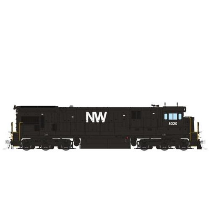 Rapido 042521 HO Scale GE C30-7 Norfolk Western NW 8020 with DCC and Sound