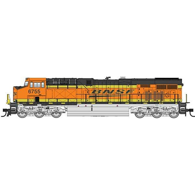 Walthers Mainline 910-20196 HO Scale GE ES44AC GEVO Diesel BNSF 6755 DCC Sound