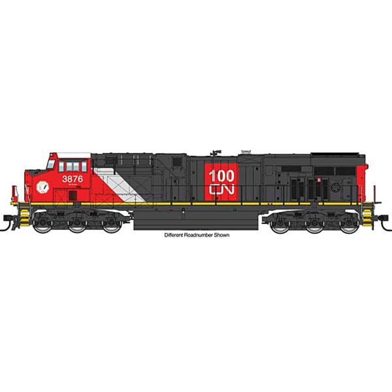 Walthers Mainline 910-20201 HO Scale GE ES44AC GEVO Diesel Canadian National 100th CN 3888 DCC Sound