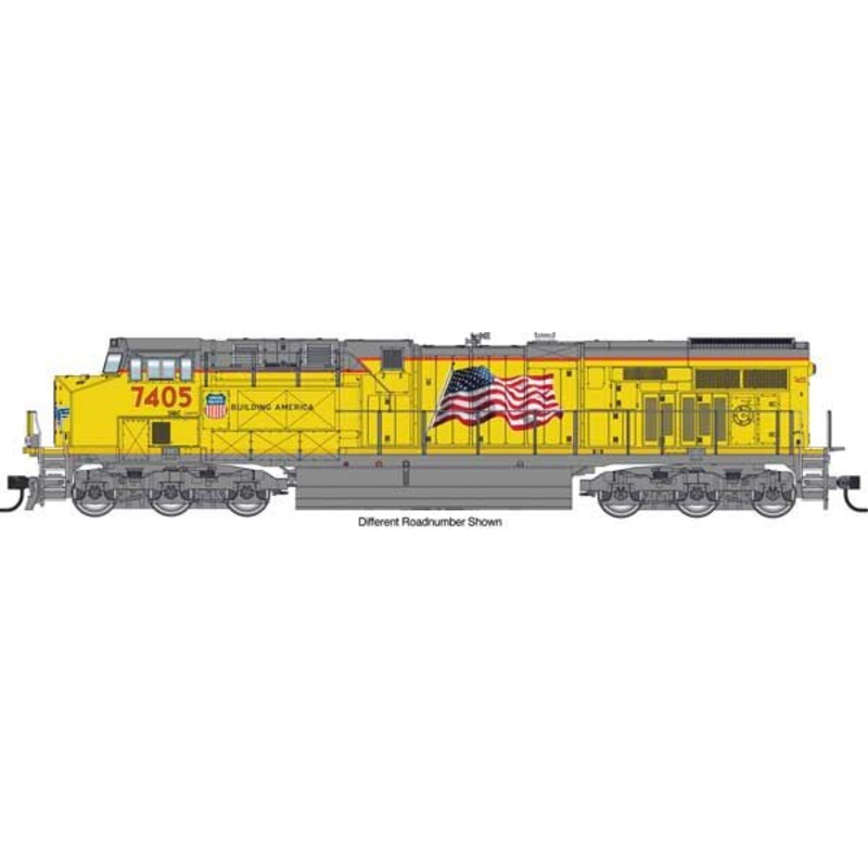 Walthers Mainline 910-20211 HO Scale GE ES44AC GEVO Diesel Union Pacific UP 7474 DCC Sound