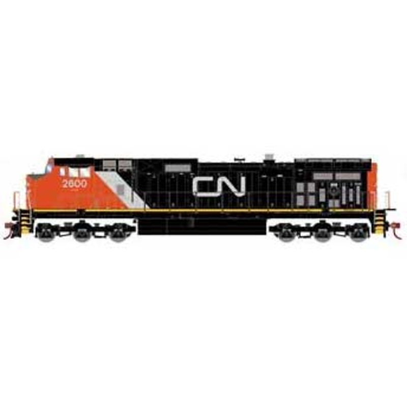 Athearn 78059 HO Scale GE C44-9W Diesel Loco Canadian National CN 2600