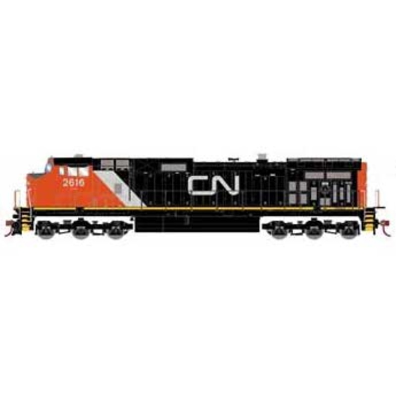 Athearn 78060 HO Scale GE C44-9W Diesel Loco Canadian National CN 2616