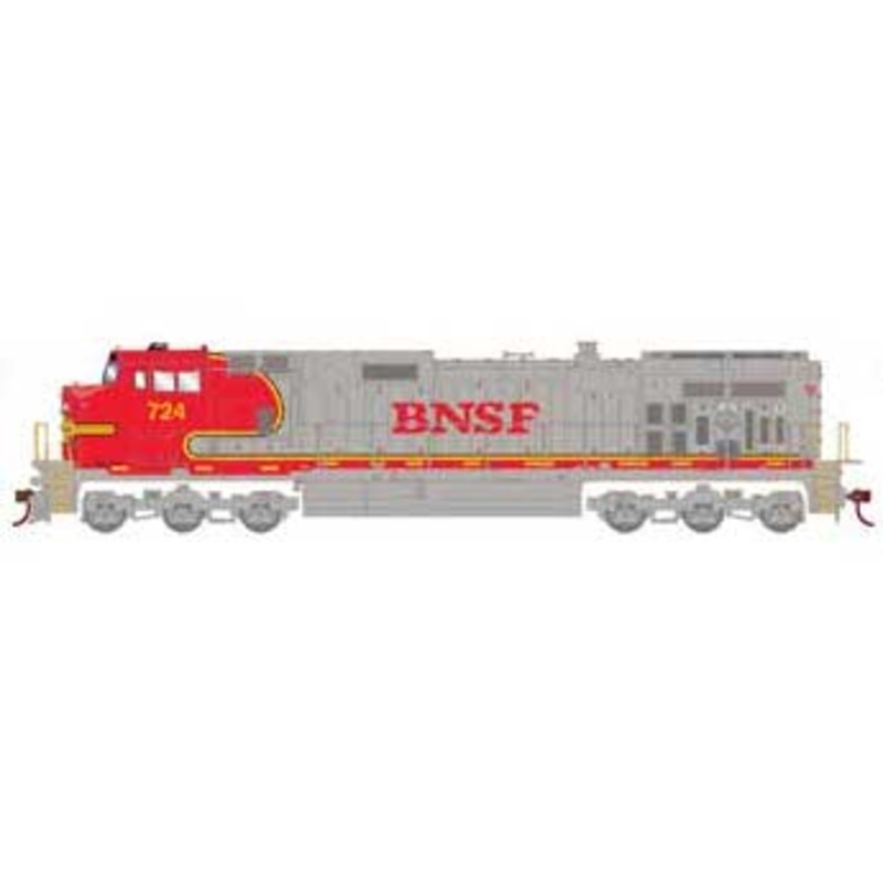 Athearn 78064 HO Scale GE C44-9W Diesel Loco BNSF "Warbonnet" 724