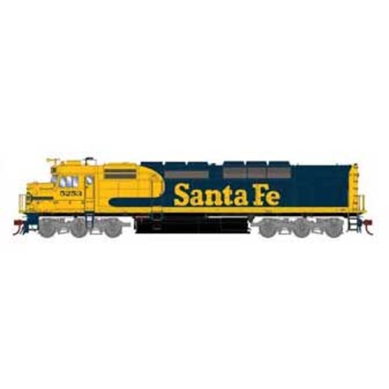 Athearn Genesis G64222 HO Scale EMD SDP40F Diesel Santa Fe ATSF 5253 DCC Sound