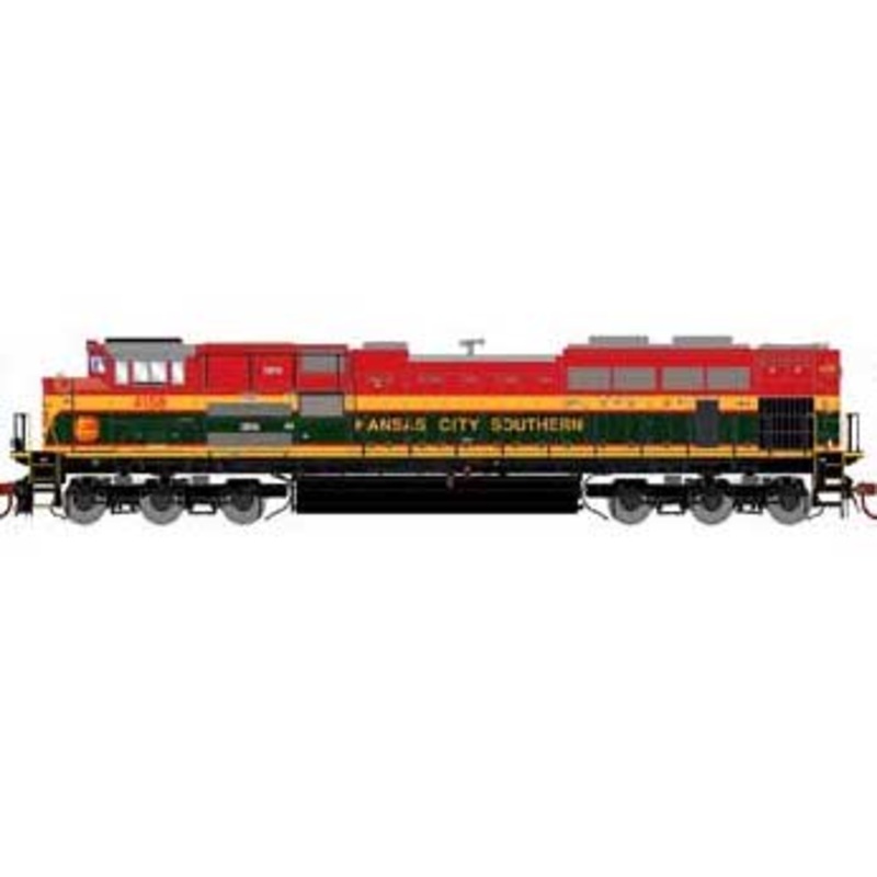 Athearn Genesis G75744 HO Scale EMD SD70ACe Diesel KCS 4158
