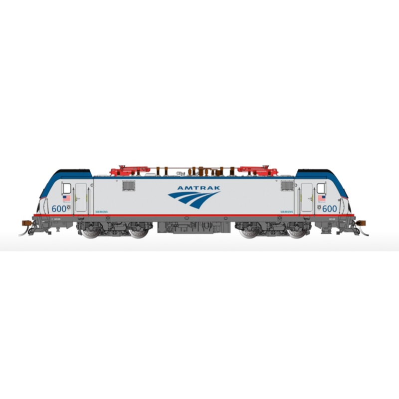 Bachmann 67410 HO Scale ACS-64 Electric Locomotive Amtrak "David Gunn" 600 DCC WOWSound