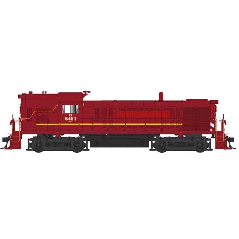 Bowser 25249 HO Scale ALCo RS-3 Hammerhead Diesel Conrail "Red Patch" CR 5487