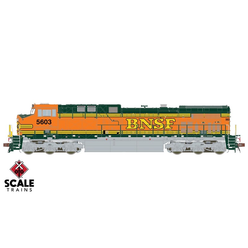 ScaleTrains Rivet 38426 HO Scale GE AC4400CW Diesel "Heritage II" BNSF 5603