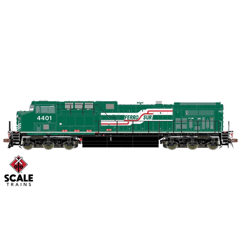 ScaleTrains Rivet 38467 HO Scale GE AC4400CW Diesel Ferrosur 4405 LokSound