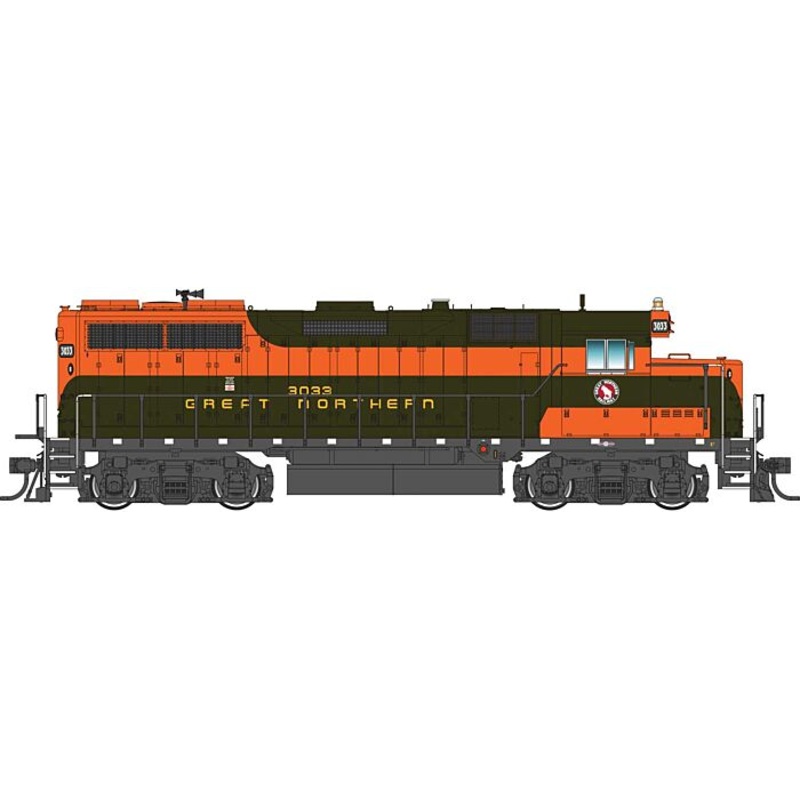 Walthers Proto 920-42179 HO Scale EMD Phase 1 GP35 Diesel Great Northern GN 3033 DCC Sound