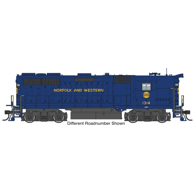 Walthers Proto 920-49184 HO Scale EMD Phase 1 GP35 High Hood Diesel Norfolk & Western NW 1321