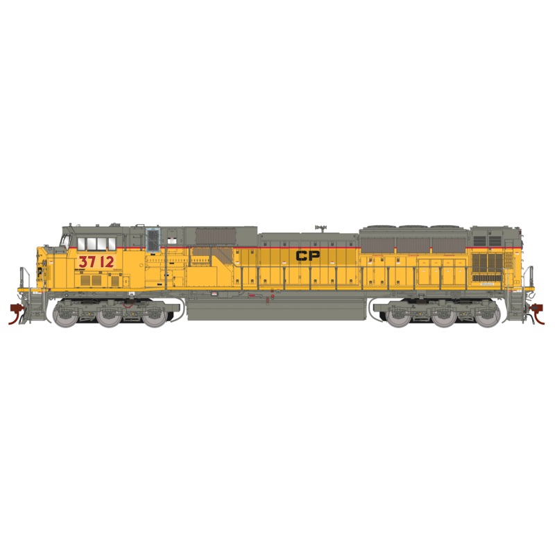 Athearn Genesis G27281 HO Scale EMD SD90MAC ex-UP Canadian Pacific CP 3712 (Primed for Grime)