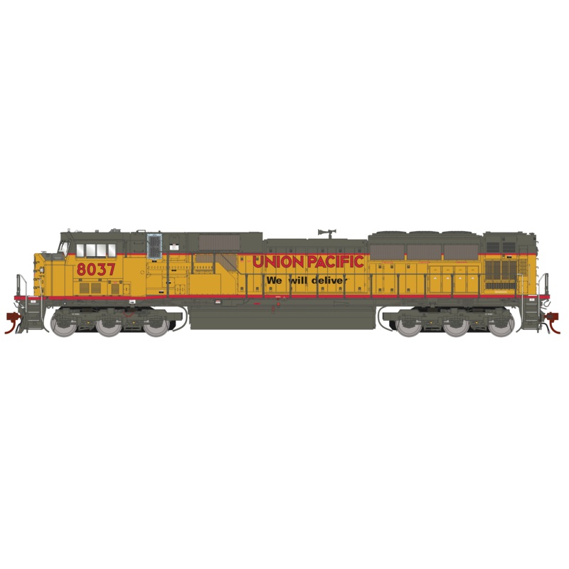 Athearn Genesis G27378 HO Scale EMD SD90MAC Union Pacific UP 8037 DCC Sound