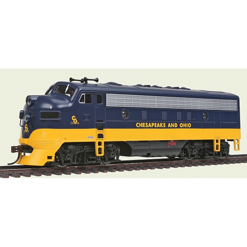 Bachmann 63708 HO Scale EMD F7A Chesapeake & Ohio C&O - Like New USED