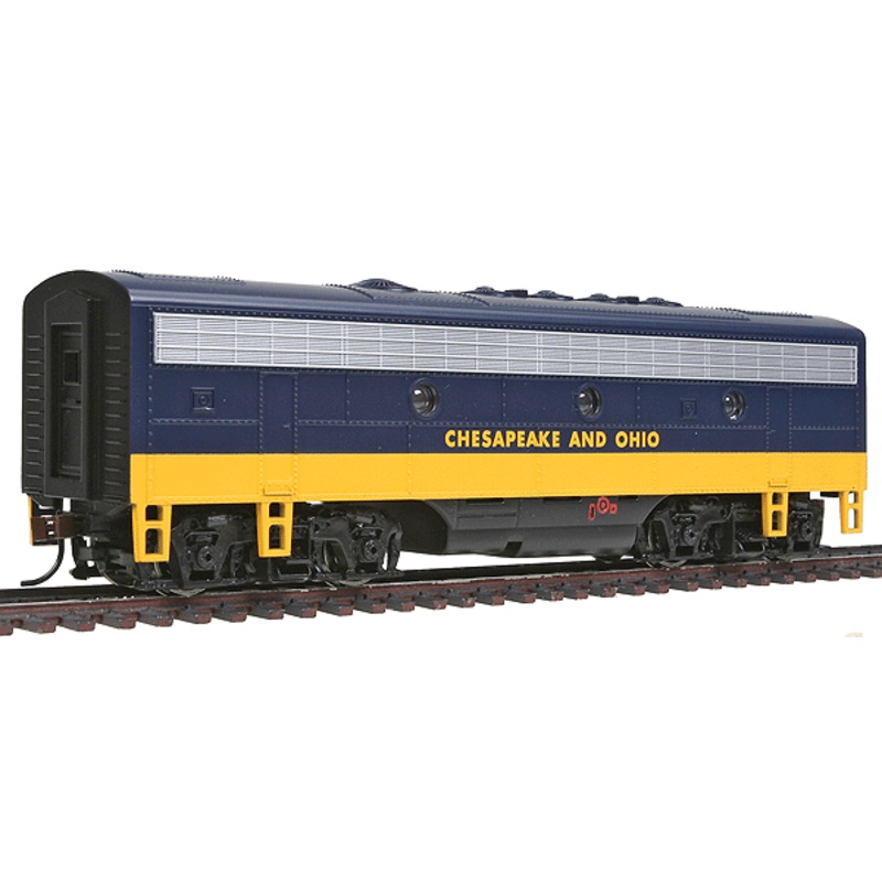 Bachmann 63808 HO Scale EMD F7B Chesapeake & Ohio C&O - Like New USED