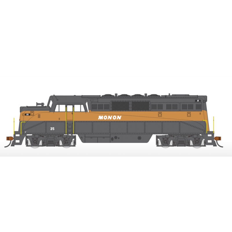 Bachmann 69202 HO Scale EMD BL2 Monon CIL 35 with DCC