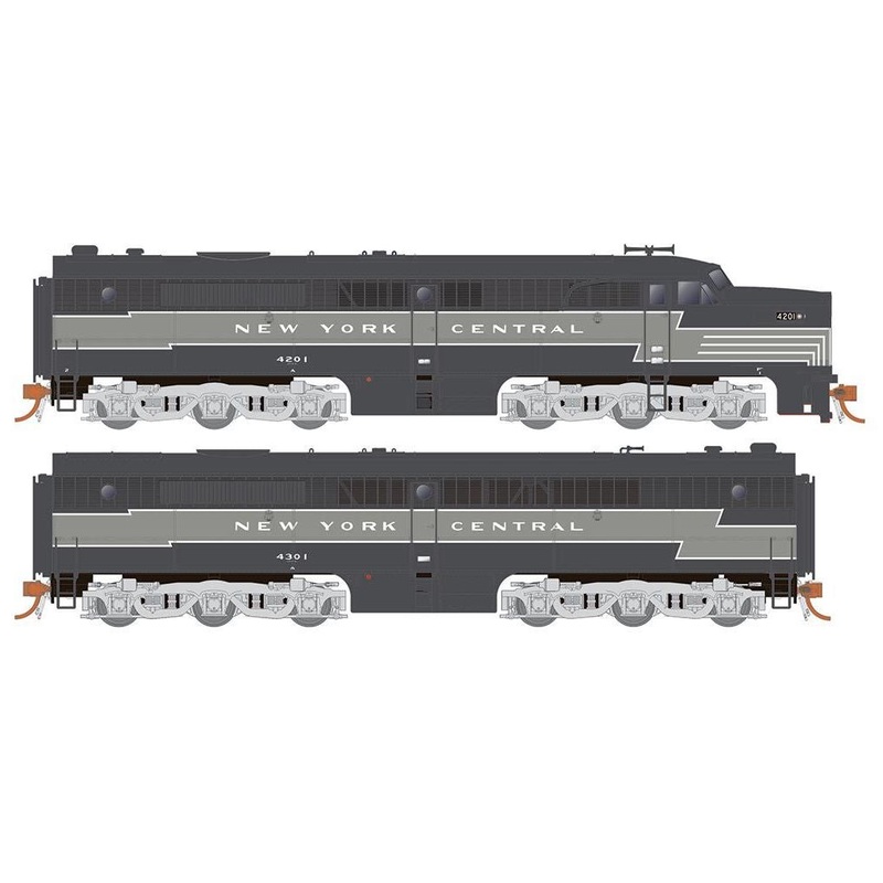 Rapido 023526 HO Scale ALCo PA-1 / PB-1 New York Central NYC 4201/4301 with DCC and Sound