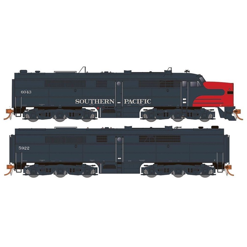Rapido 023538 HO Scale ALCo PA-2 / PB-2 Southern Pacific SP 6045/5924 with DCC and Sound