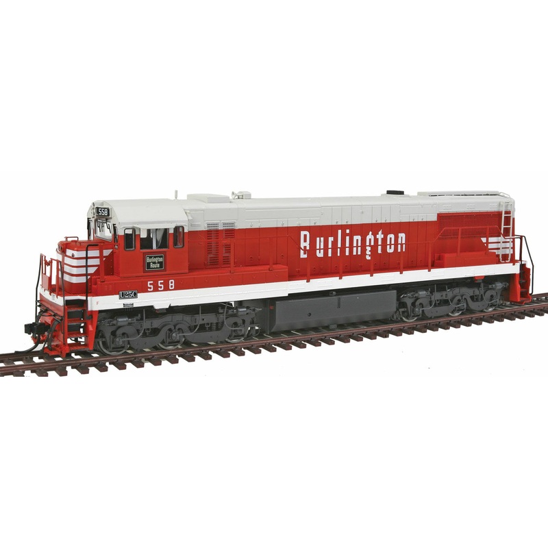Rivarossi HO HR2531 GE U25C Diesel CB&Q 558 DCC and Sound - NOS