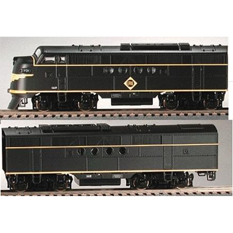 Stewart 691-5075 HO Scale EMD FT A/B Diesel Kit (Powered A Dummy B) Erie 701 - Like New Used