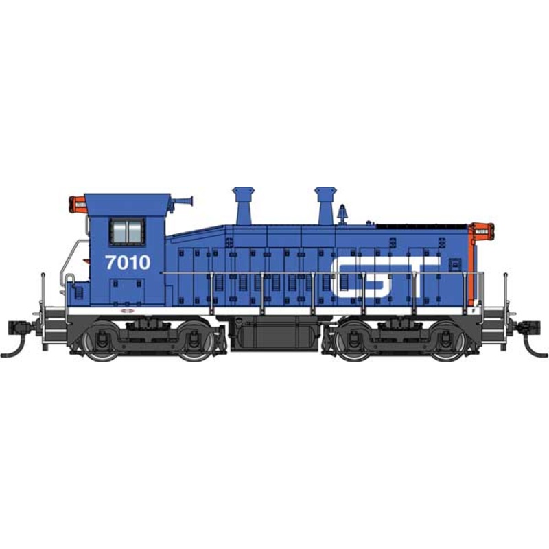 Walthers Proto 920-41503 HO Scale EMD SW9 Diesel Grand Trunk Western GTW 7010 DCC & LokSound