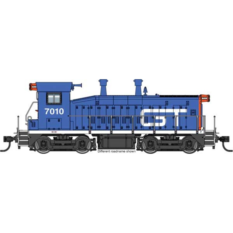 Walthers Proto 920-41504 HO Scale EMD SW9 Diesel Grand Trunk Western GTW 7014 DCC & LokSound