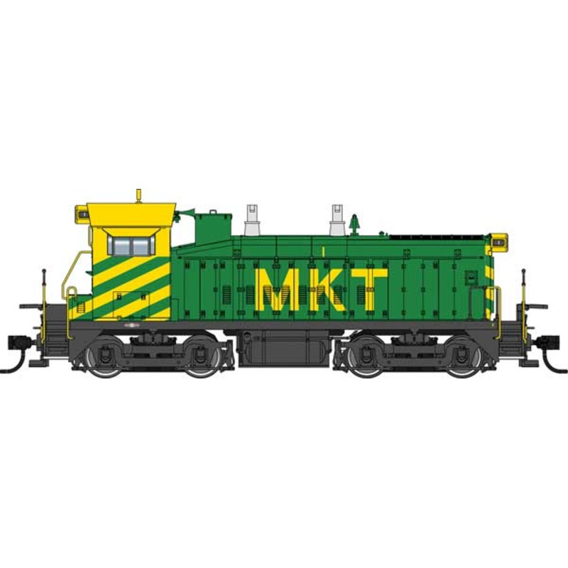 Walthers Proto 920-41507 HO Scale EMD SW1200 Diesel Missouri-Kansas-Texas MKT 1 DCC & LokSound
