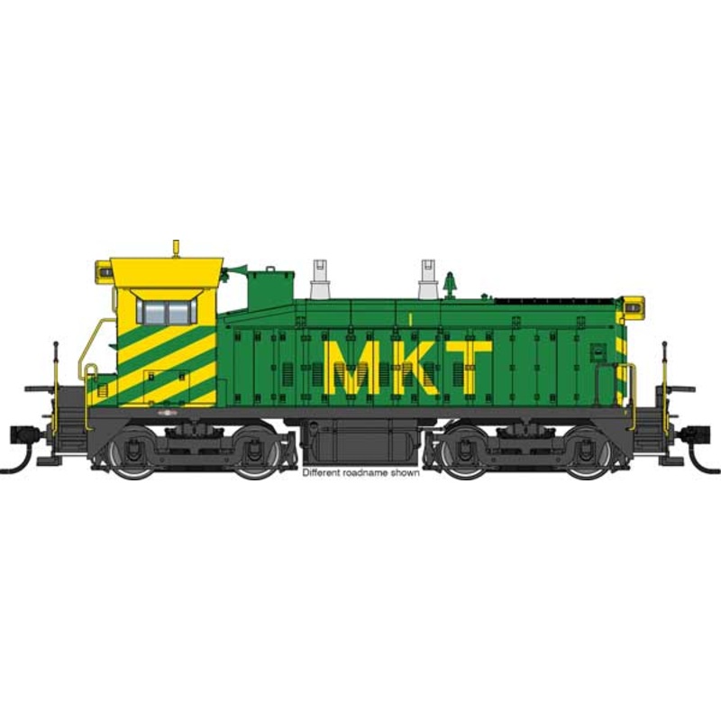 Walthers Proto 920-41508 HO Scale EMD SW1200 Diesel Missouri-Kansas-Texas MKT 3 DCC & LokSound