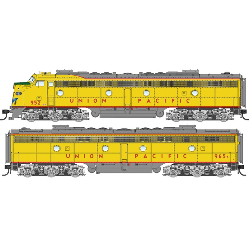 Walthers Proto 920-42955 HO Scale EMD E9A-B Diesel Union Pacific UP 952/965B DCC LokSound