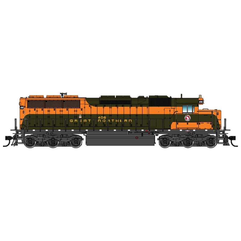 Walthers Proto 920-48151 HO Scale EMD SD45 Great Northern GN 406