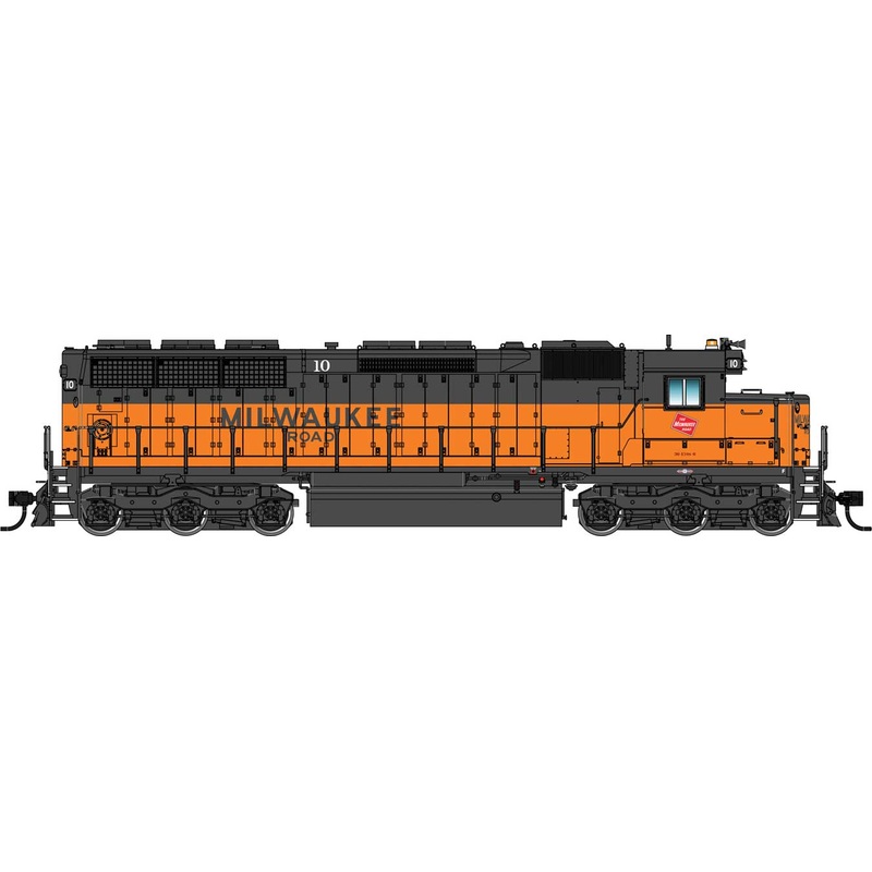 Walthers Proto 920-48152 HO Scale EMD SD45 Milwaukee Road MILW 10