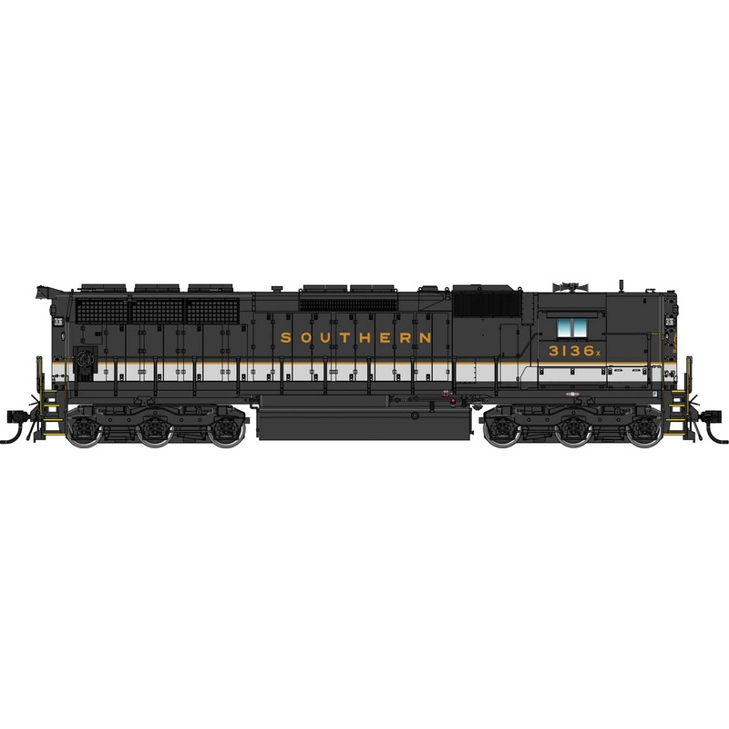 Walthers Proto 920-48158 HO Scale EMD SD45 High Hood Diesel Southern 3136