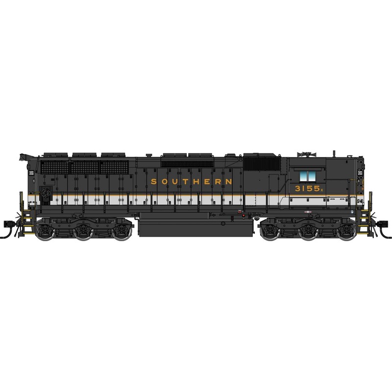 Walthers Proto 920-48159 HO Scale EMD SD45 High Hood Diesel Southern 3155