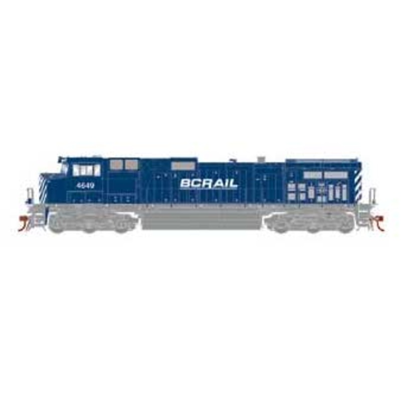 Athearn Genesis G31664 HO Scalle Dash 9-44CW British Columbia BCOL 4649 DCC Sound