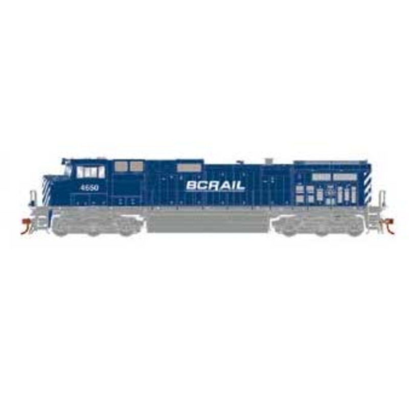 Athearn Genesis G31665 HO Scalle Dash 9-44CW British Columbia BCOL 4650 DCC Sound