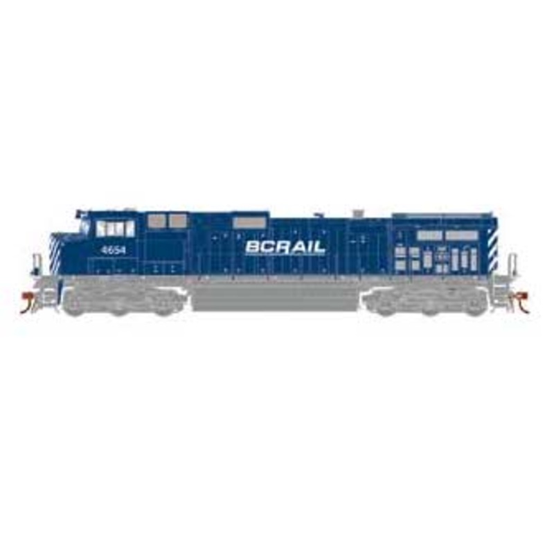 Athearn Genesis G31666 HO Scalle Dash 9-44CW British Columbia BCOL 4654 DCC Sound