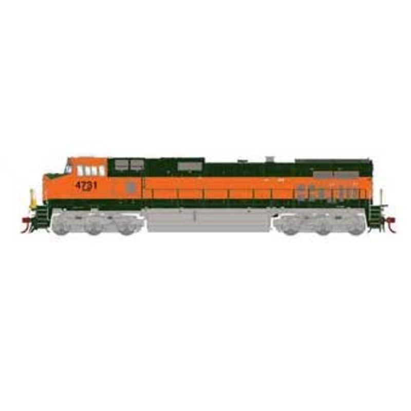 Athearn Genesis G31667 HO Scalle Dash 9-44CW BNSF 4731 DCC Sound
