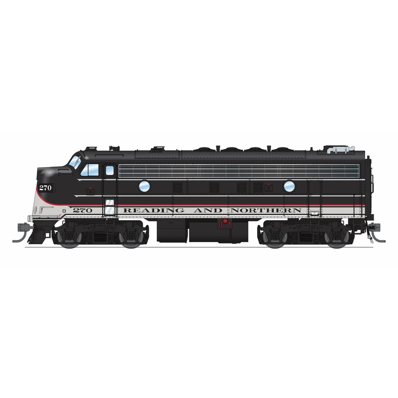 BLI 9708 HO Scale EMD F9A Diesel Reading & Northern RBMN 270 Stealth (DCC Ready)