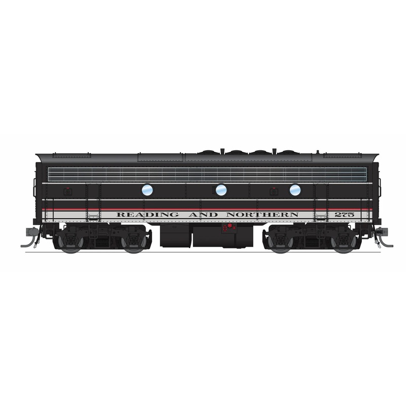 BLI 9709 HO Scale EMD F7B Diesel Reading & Northern RBMN 275 Stealth (DCC Ready)