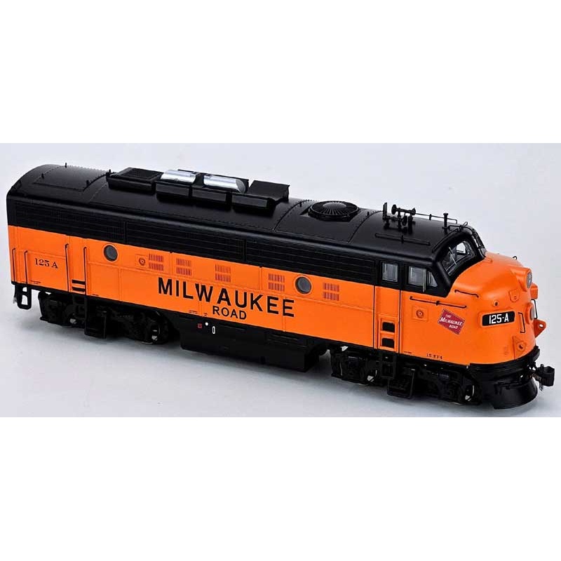Bowser 24607 HO Scale EMD F7A Diesel Milwaukee Road MILW 125A DCC & Sound