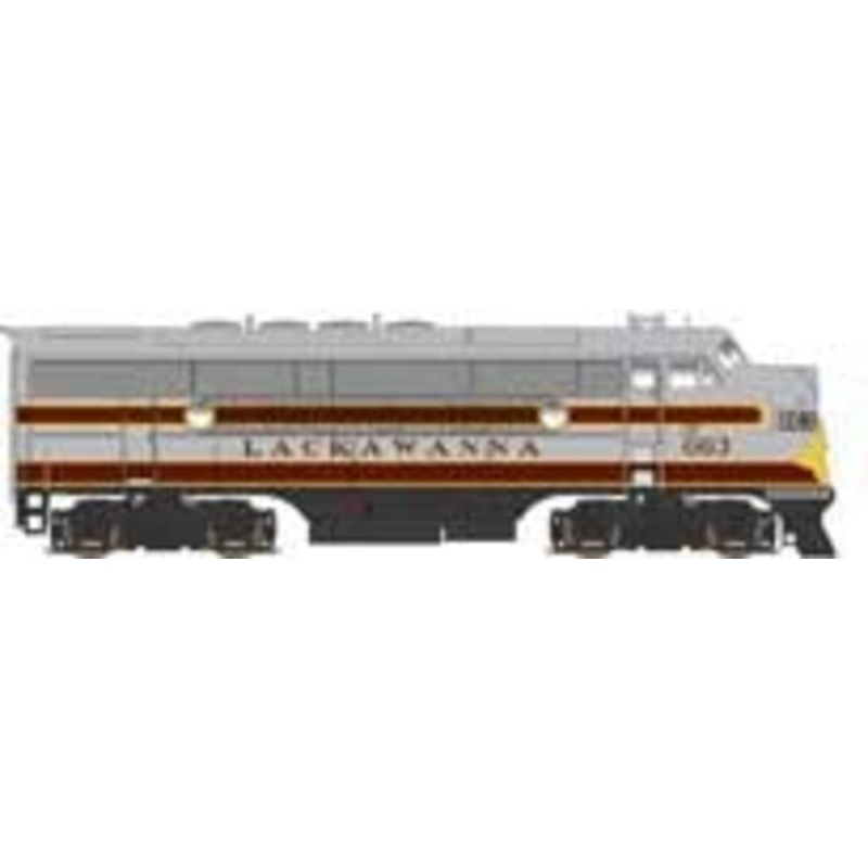 Bowser 24633 HO Scale EMD F3A Diesel Lackawanna DL&W 663 - DC (Steamtown Excursion)