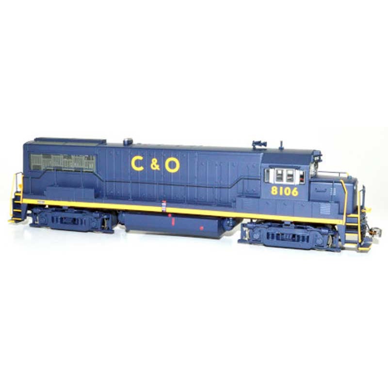 Bowser 25127 HO Scale GE U25B Diesel Chesapeake & Ohio C&O 8106  - DC (Merger Renumbering)